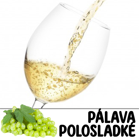 Pálava - Polosladké 1l (včetně PET lahve)