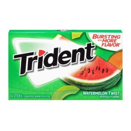 Trident Watermelon Twist Gum 27g