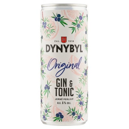 Dynybyl gin&tonic 250 ml.